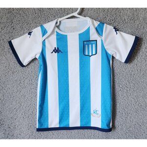 Kappa Racing Club Blue &‎ White Striped Training Shirt Baby Size 12 Months